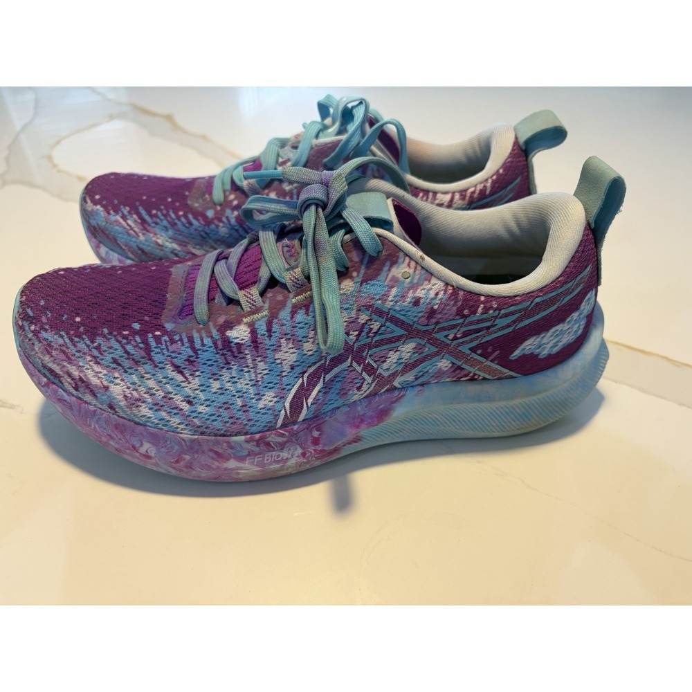 ASICS Noosa Tri 16 Women's Size 8 Running Shoes Bold Magenta Turquoise - Picture 6 of 10